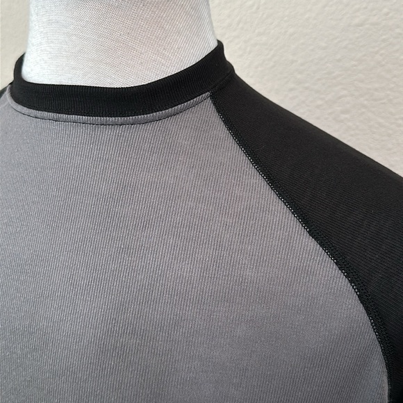 Polarmax 1.0 LIGHTWEIGHT BASEBALL SHIRT - Charcoal/Blk - Picture 2 of 8